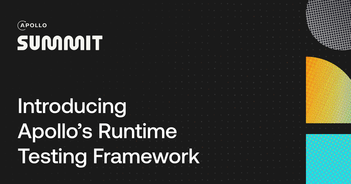 Testing Performance Graph Improving Introducing Apollo’s Runtime Testing Framework - Apollo GraphQL Blog